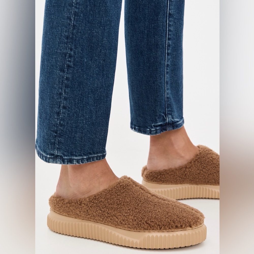 Voile Blanche Gina Mules, 39/8, in light brown